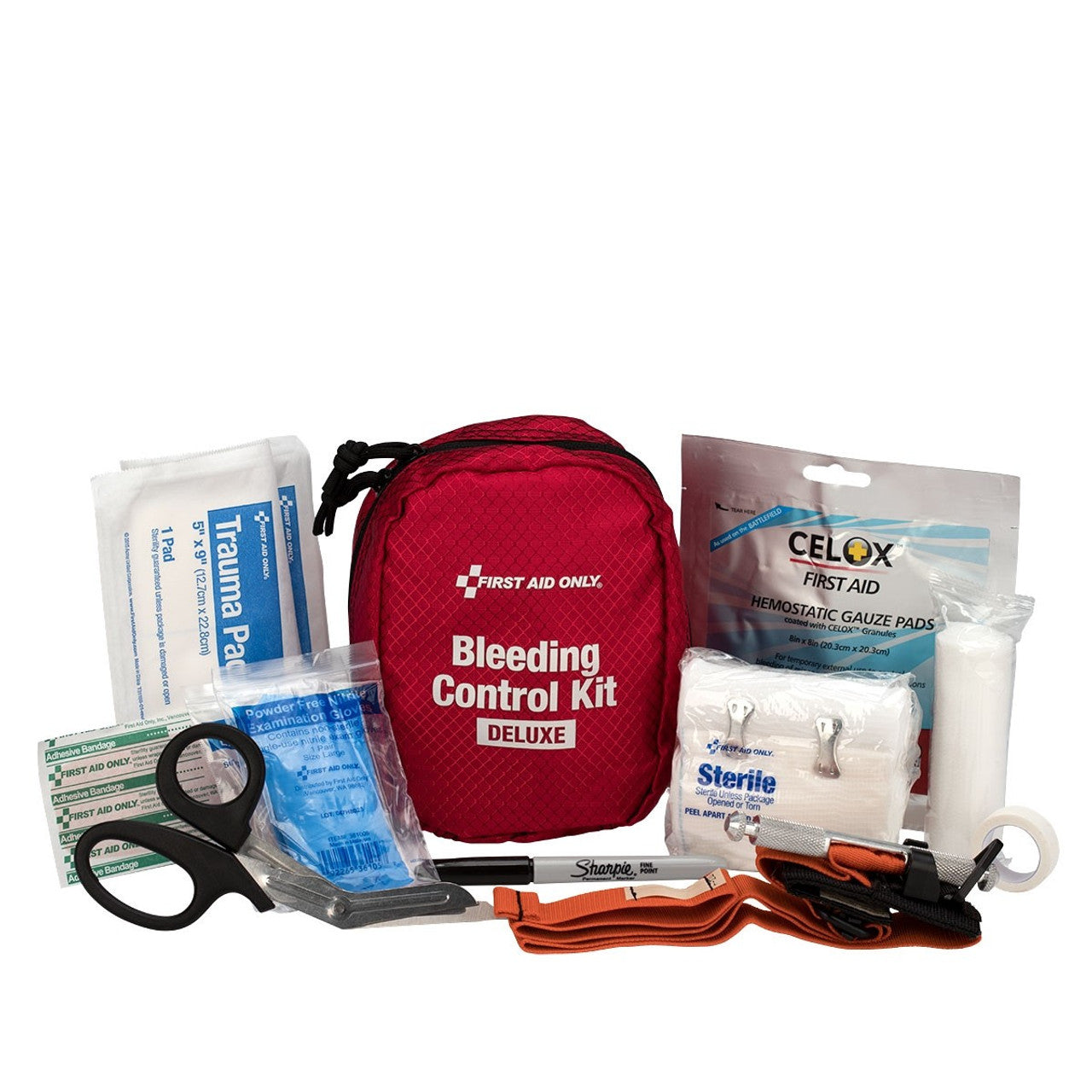 First Aid Only Deluxe Bleeding Control Kit 91060 First Aid Only Deluxe Bleeding Control Kit 91060
